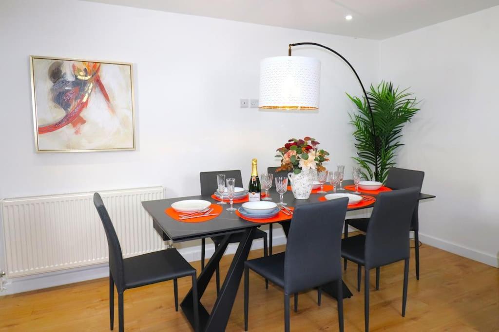 Hutchcomb Villa, 4 Bed Luxury House,Oxford+Parking Exterior foto
